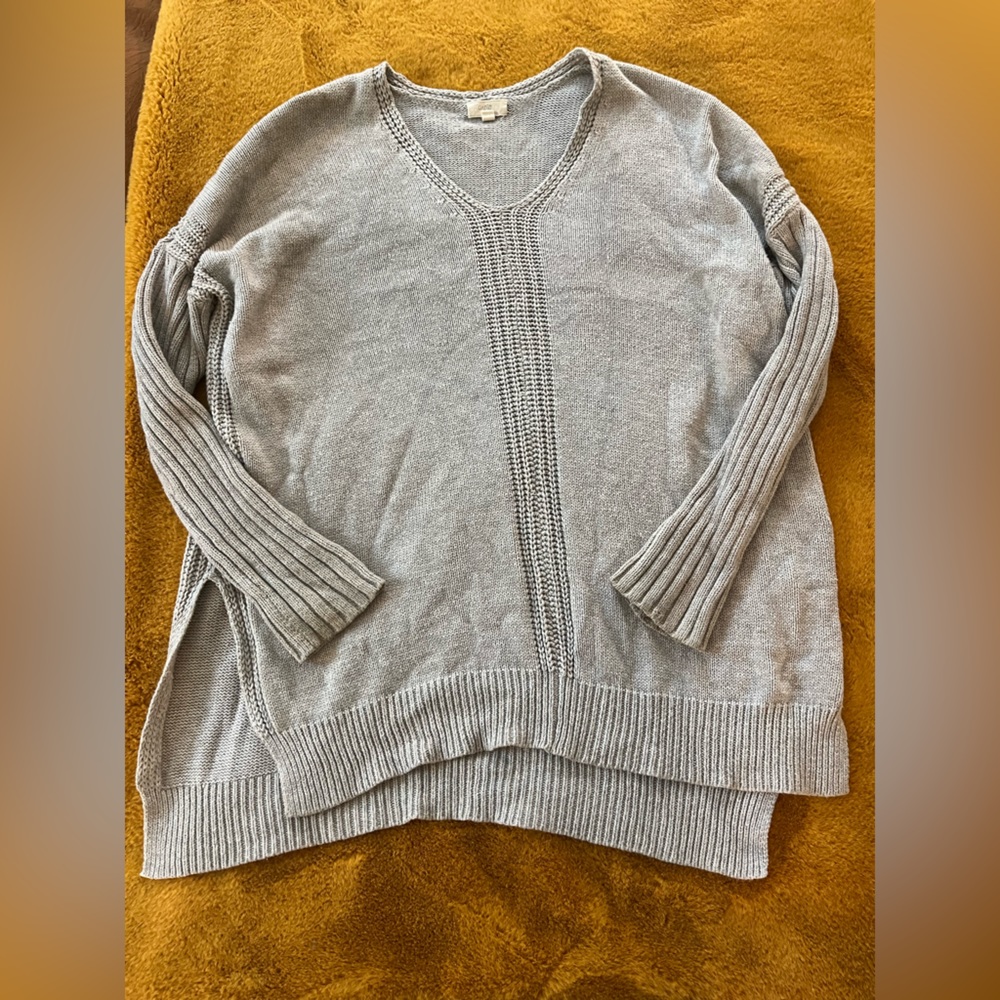 Grey Knit Sweater